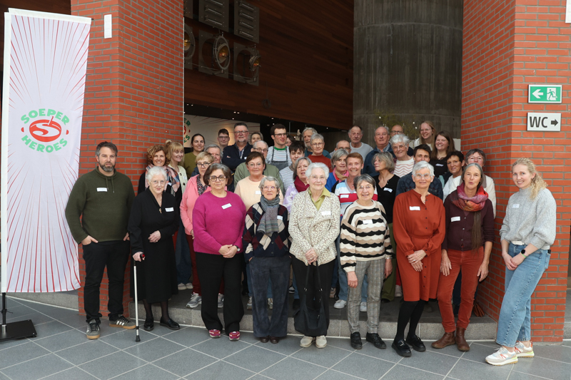 EF1 Vrijwilligers Vondels worden verwend